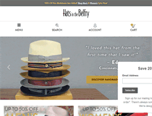 Tablet Screenshot of hatsinthebelfry.com